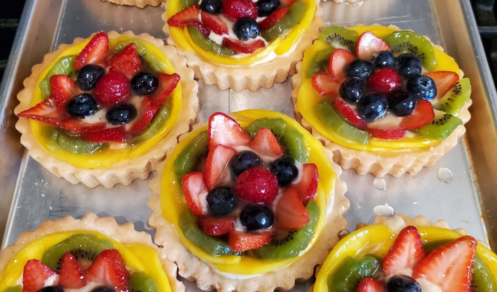 Classic Fruit Tart - Three Chicks and a Whisk