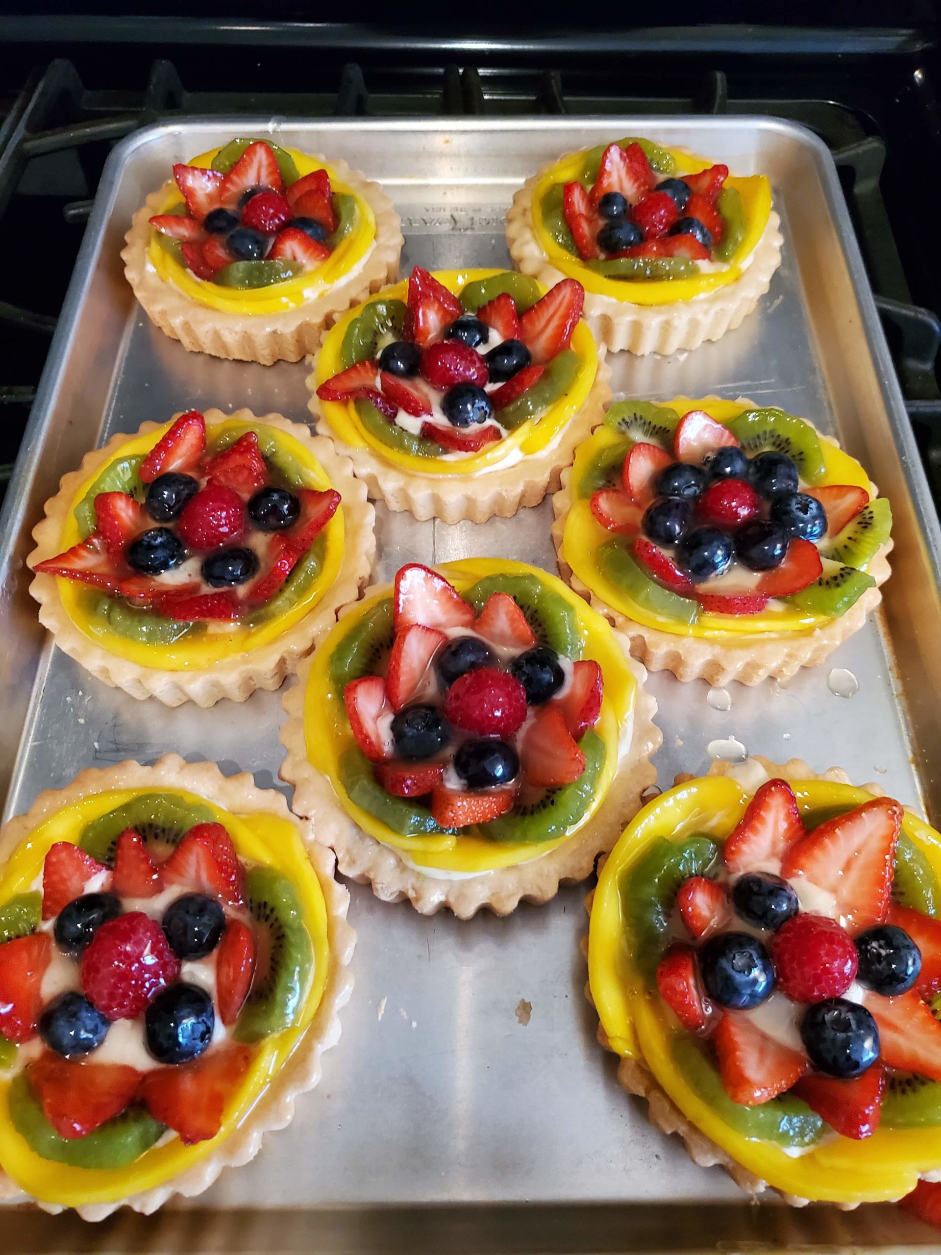 Classic Fruit Tart - Three Chicks and a Whisk